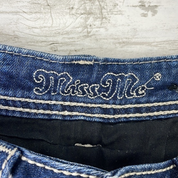 MISS ME CAPRI JEANS SZ 29 Je5872P - Picture 4 of 8